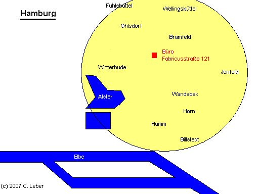 Unser Einzugsbereich